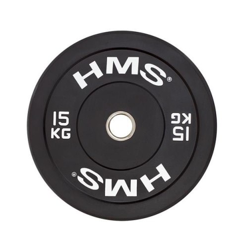 BBR15 BLACK TALERZ OLIMPIJSKI BUMPER 15 KG HMS BBR15 BLACK TALERZ OLIMPIJSKI BUMPER 15 KG HMS