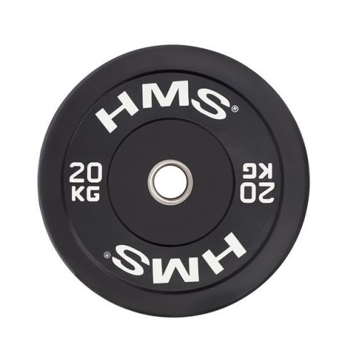 BBR20 BLACK TALERZ OLIMPIJSKI BUMPER 20 KG HMS BBR20 BLACK TALERZ OLIMPIJSKI BUMPER 20 KG HMS