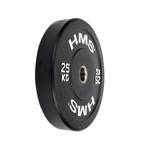 BBR25 BLACK TALERZ OLIMPIJSKI BUMPER 25 KG HMS BBR25 BLACK TALERZ OLIMPIJSKI BUMPER 25 KG HMS