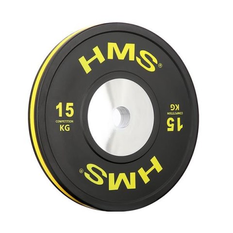 BTBR SET Zestaw talerzy bumper 140 kg HMS czarny siłowy BTBR SET Zestaw talerzy bumper 140 kg HMS czarny siłowy