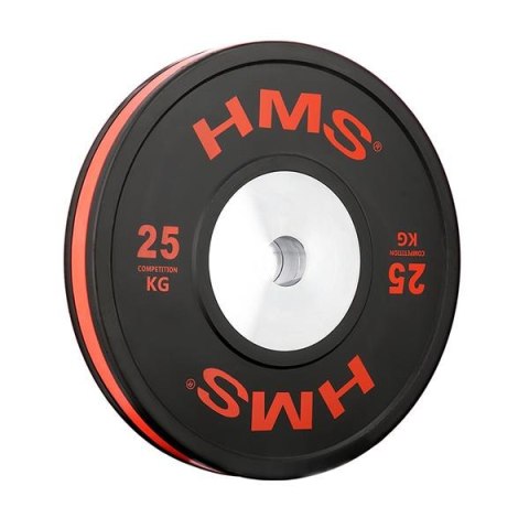 BTBR SET Zestaw talerzy bumper 140 kg HMS czarny siłowy BTBR SET Zestaw talerzy bumper 140 kg HMS czarny siłowy