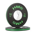 BTBR SET Zestaw talerzy bumper 140 kg HMS czarny siłowy