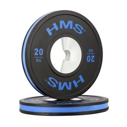 BTBR20 talerz olimpijski bumper 20 kg HMS do sztangi siłownia