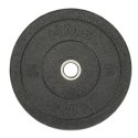 CHTBR talerz olimpijski bumper 15 kg HMS czarny na Sztangę Crossfit i Siłownia