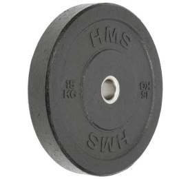 CHTBR15 BLACK TALERZ OLIMPIJSKI BUMPER 15 KG HMS