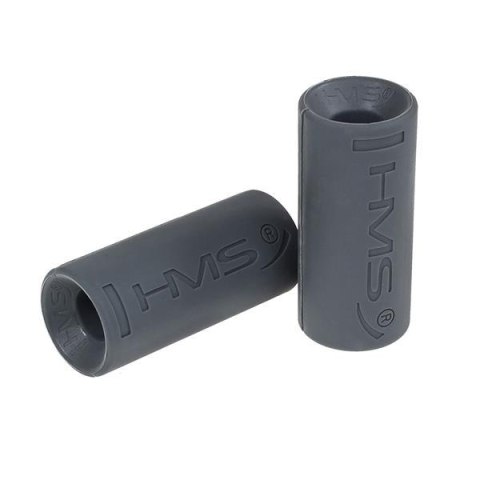 FG01 Silikonowe nakładki na gryf HMS 2 szt 55 mm do hantli/sztangi FG01 Silikonowe nakładki na gryf HMS 2 szt 55 mm do hantli/sztangi