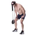 HD03 Korona karku HMS z łańcuchem neoprenowa uprząż trening karku