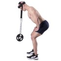 HD03 Korona karku HMS z łańcuchem neoprenowa uprząż trening karku