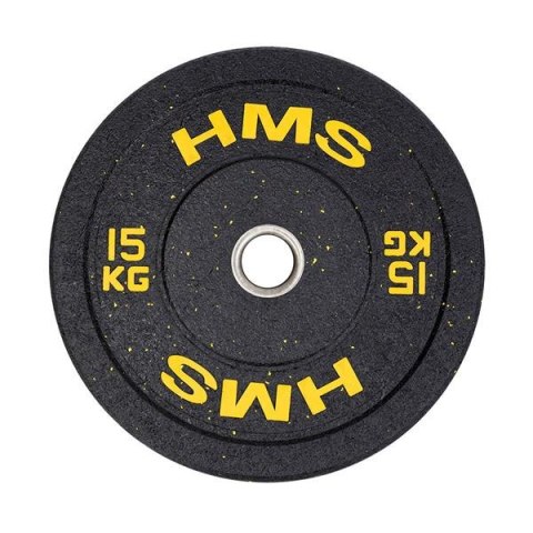 HTBR15 YELLOW TALERZ OLIMPIJSKI BUMPER 15 KG HMS HTBR15 YELLOW TALERZ OLIMPIJSKI BUMPER 15 KG HMS