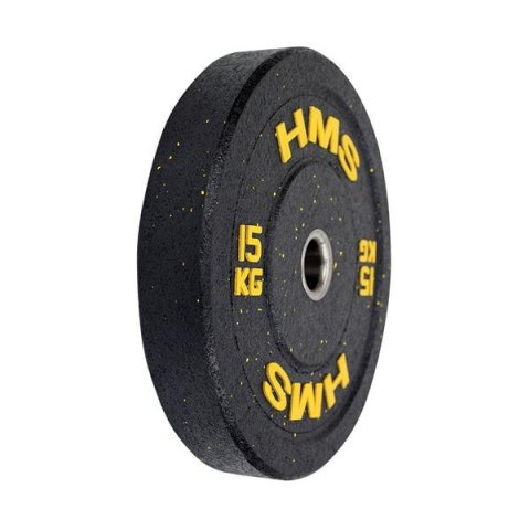 HTBR15 YELLOW TALERZ OLIMPIJSKI BUMPER 15 KG HMS HTBR15 YELLOW TALERZ OLIMPIJSKI BUMPER 15 KG HMS