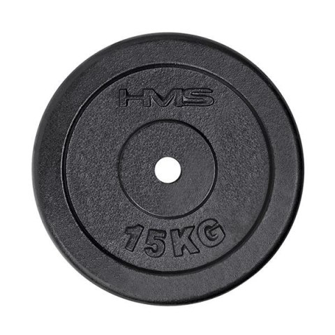 TCZ15 TALERZ CZARNY 15 KG HMS - klasyk każdej domowej siłowni TCZ15 TALERZ CZARNY 15 KG HMS - klasyk każdej domowej siłowni