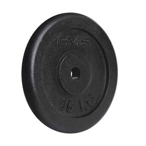 TCZ15 TALERZ CZARNY 15 KG HMS - klasyk każdej domowej siłowni TCZ15 TALERZ CZARNY 15 KG HMS - klasyk każdej domowej siłowni
