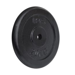 TCZ20 TALERZ CZARNY 20 KG HMS + klasyk każdej domowej siłki na gryf fi30