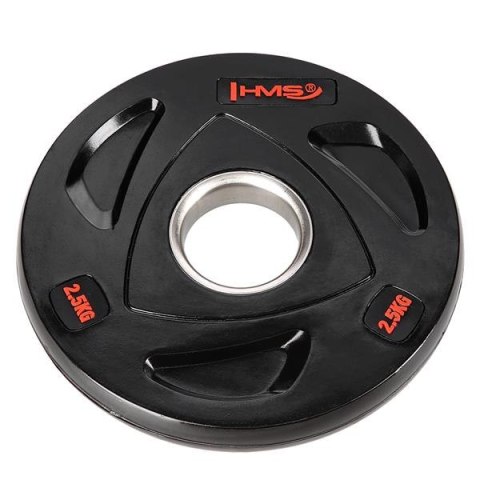 TOX02 CZARNY TALERZ OLIMPIJSKI OGUMOWANY 2.5 KG HMS TOX02 CZARNY TALERZ OLIMPIJSKI OGUMOWANY 2.5 KG HMS