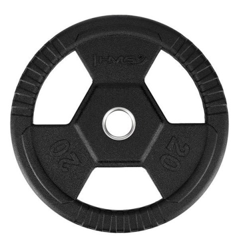 TOH20 CZARNY TALERZ OLIMPIJSKI OGUMOWANY 20 KG HMS TOH20 CZARNY TALERZ OLIMPIJSKI OGUMOWANY 20 KG HMS