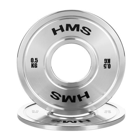 TOS05 TALERZ OLIMPIJSKI STALOWY KALIBROWANY 0.5 KG HMS TOS05 TALERZ OLIMPIJSKI STALOWY KALIBROWANY 0.5 KG HMS
