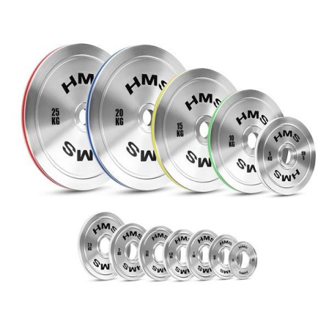 TOS10 TALERZ OLIMPIJSKI STALOWY KALIBROWANY 1 KG HMS TOS10 TALERZ OLIMPIJSKI STALOWY KALIBROWANY 1 KG HMS