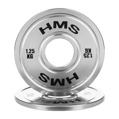 TOS12 TALERZ OLIMPIJSKI STALOWY KALIBROWANY 1.25 KG HMS TOS12 TALERZ OLIMPIJSKI STALOWY KALIBROWANY 1.25 KG HMS