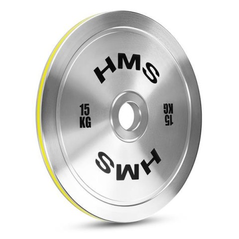 TOS150 TALERZ OLIMPIJSKI STALOWY KALIBROWANY 15 KG HMS TOS150 TALERZ OLIMPIJSKI STALOWY KALIBROWANY 15 KG HMS