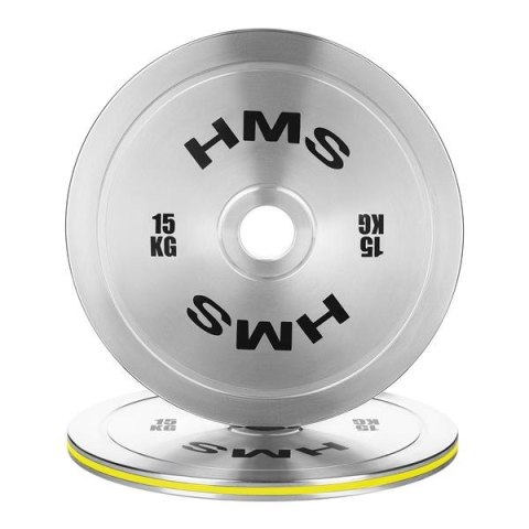 TOS150 TALERZ OLIMPIJSKI STALOWY KALIBROWANY 15 KG HMS TOS150 TALERZ OLIMPIJSKI STALOWY KALIBROWANY 15 KG HMS