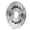 TOS25 Talerz olimpijski stalowy kalibrowany 2,5 kg HMS srebrny