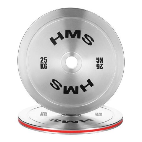 TOS250 TALERZ OLIMPIJSKI STALOWY KALIBROWANY 25 KG HMS TOS250 TALERZ OLIMPIJSKI STALOWY KALIBROWANY 25 KG HMS