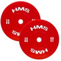 TPP zestaw talerzy olimpijskich PE 2x1.5–5 kg 18kg HMS trening