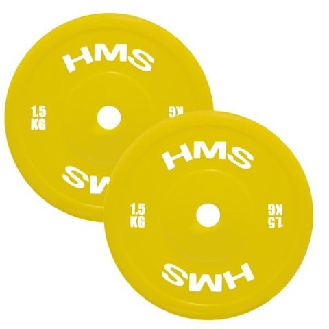 TPP01 (2 x 1.5 KG) YELLOW TALERZ OLIMPIJSKI TECHNICZNY PE 2 x 1.5 KG HMS TPP01 (2 x 1.5 KG) YELLOW TALERZ OLIMPIJSKI TECHNICZNY PE 2 x 1.5 KG HMS