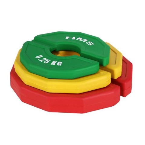 TSN ZESTAW TALERZY TYPU NAKŁADKA 2 x 0.25 - 1 KG (3.5 KG) HMS TSN ZESTAW TALERZY TYPU NAKŁADKA 2 x 0.25 - 1 KG (3.5 KG) HMS