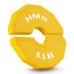 TSN50 Talerze nakładki 2×0,5 kg HMS do sprzętu fitness