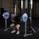 GR50 Łańcuchy treningowe na gryf 2x25 kg HMS stalowe 157 cm