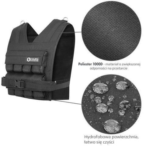 KTO16 KAMIZELKA TRENINGOWA Z OBCIĄŻENIEM 16 KG HMS PREMIUM KTO16 KAMIZELKA TRENINGOWA Z OBCIĄŻENIEM 16 KG HMS PREMIUM