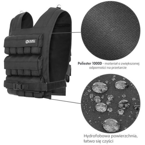 KTO30 KAMIZELKA TRENINGOWA Z OBCIĄŻENIEM 30 KG HMS PREMIUM KTO30 KAMIZELKA TRENINGOWA Z OBCIĄŻENIEM 30 KG HMS PREMIUM