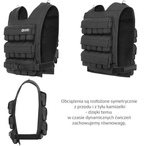 KTO30 KAMIZELKA TRENINGOWA Z OBCIĄŻENIEM 30 KG HMS PREMIUM KTO30 KAMIZELKA TRENINGOWA Z OBCIĄŻENIEM 30 KG HMS PREMIUM