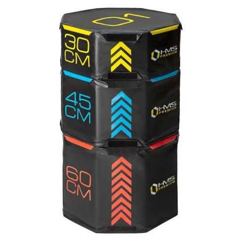 PYOBS01 SKRZYNIE PLYOMETRYCZNE OCTAGON SOFT ZESTAW HMS PREMIUM PYOBS01 SKRZYNIE PLYOMETRYCZNE OCTAGON SOFT ZESTAW HMS PREMIUM