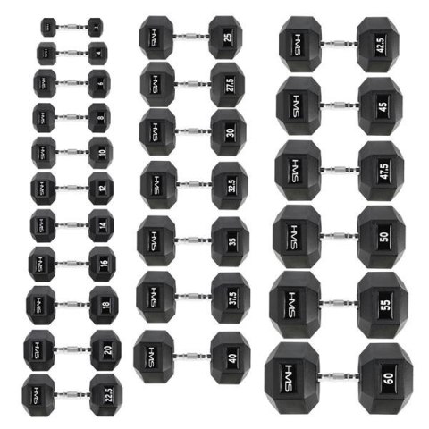 HEX PRO 12 KG – Hantla Gumowana HMS HEX PRO 12 KG – Hantla Gumowana HMS