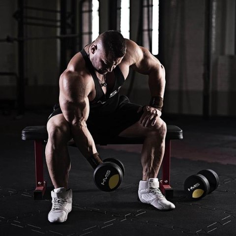 HG PRO 9 KG HANTLA GUMOWANA HMS - profesjonalne rozwiązanie do domu i klubu HG PRO 9 KG HANTLA GUMOWANA HMS - profesjonalne rozwiązanie do domu i klubu
