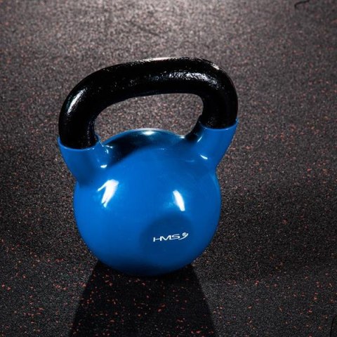 KNV04 BLUE KETTLEBELL ŻELIWNY POKRYTY WINYLEM HMS KNV04 BLUE KETTLEBELL ŻELIWNY POKRYTY WINYLEM HMS