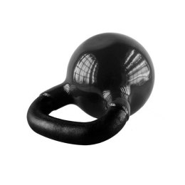 Kettlebell Żeliwny KNV08 BLACK 8 kg z Winylową Powłoką HMS Wygodny Poręczny