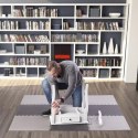Mata Puzzle MP12 9 Elementów 12mm Szara HMS PREMIUM - Do Fitnessu i Zabaw