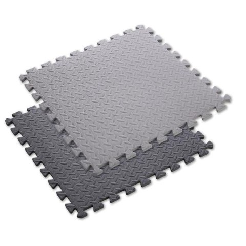 Mata Puzzle MP12 9 Elementów 12mm Szara HMS PREMIUM - Do Fitnessu i Zabaw Mata Puzzle MP12 9 Elementów 12mm Szara HMS PREMIUM - Do Fitnessu i Zabaw