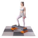 Mata Puzzle MP12 9 Elementów 12mm Szara HMS PREMIUM - Do Fitnessu i Zabaw