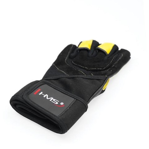 RST01 Rękawice treningowe M HMS black/yellow z ściągaczem siłownia RST01 Rękawice treningowe M HMS black/yellow z ściągaczem siłownia