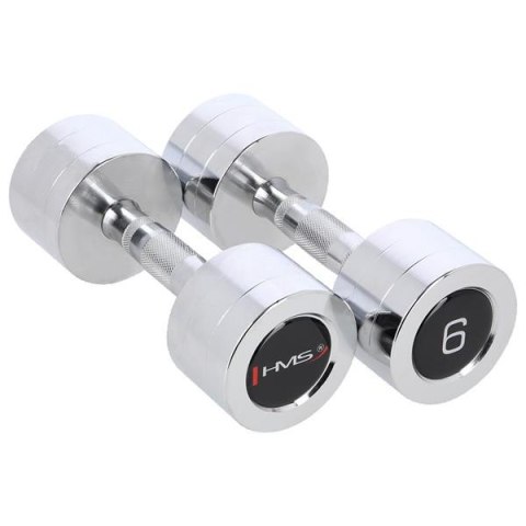 Hantle Chromowane HMS CHD06 –Zestaw 2 szt. 6 KG- klasyka w pięknym wydaniu Hantle Chromowane HMS CHD06 –Zestaw 2 szt. 6 KG- klasyka w pięknym wydaniu