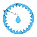 FH01 BLUE – Hula Hop Magnetyczne z Obciążnikiem i Masażem