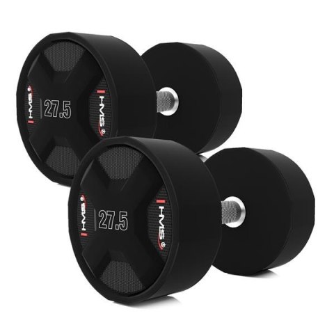 HPC SET ZESTAW HANTLI POLIURETANOWYCH 2 x 27.5 - 37.5 KG CPU (325 KG) HMS HPC SET ZESTAW HANTLI POLIURETANOWYCH 2 x 27.5 - 37.5 KG CPU (325 KG) HMS