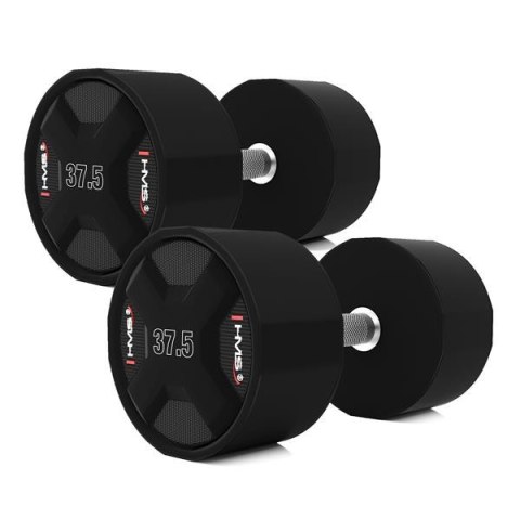 HPC SET ZESTAW HANTLI POLIURETANOWYCH 2 x 27.5 - 37.5 KG CPU (325 KG) HMS HPC SET ZESTAW HANTLI POLIURETANOWYCH 2 x 27.5 - 37.5 KG CPU (325 KG) HMS