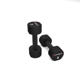 HPT03 Hantle poliuretanowe TPU 2x3 kg HMS siłownia fitness