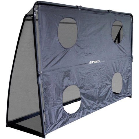 BRAMKA DO PIŁKI NOŻNEJ Z SIATKĄ I TARCZĄ STRZELECKĄ 240x160x80CM ENERO PRO BRAMKA DO PIŁKI NOŻNEJ Z SIATKĄ I TARCZĄ STRZELECKĄ 240x160x80CM ENERO PRO