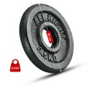 OBCIĄŻENIE ALLRIGHT CZARNE 0,5kg